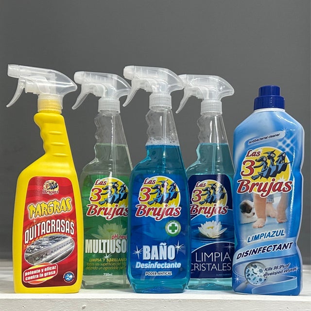 Las 3 Brujas Limpia Cristales Glass Cleaner